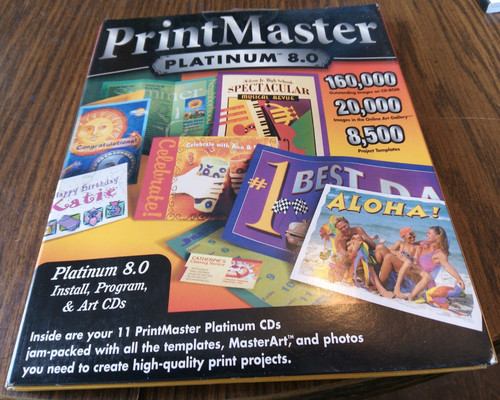 Printmaster platinum for - platinum, 8.0