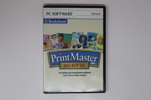 Broderbund printmaster select - printmaster,