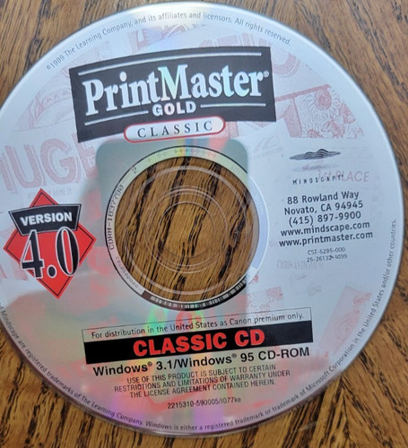 Printmaster gold classic - classic, by