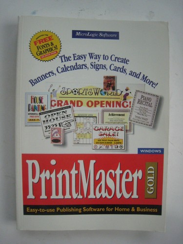 Printmaster gold publishing - gold,