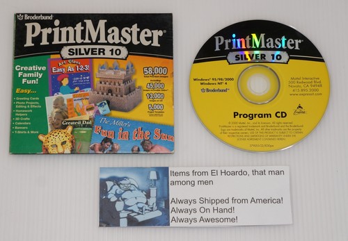 Printmaster silver by - silver, 10 by