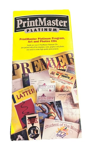 Mindscape printmaster platinum - printmaster,