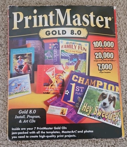 Printmaster gold install - gold,